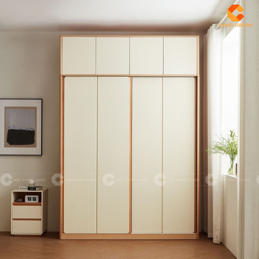 Tủ 2 Buồng Gỗ Công Nghiệp Đẹp, Tiện Lợi, Giá Xưởng Tại CaCo 6