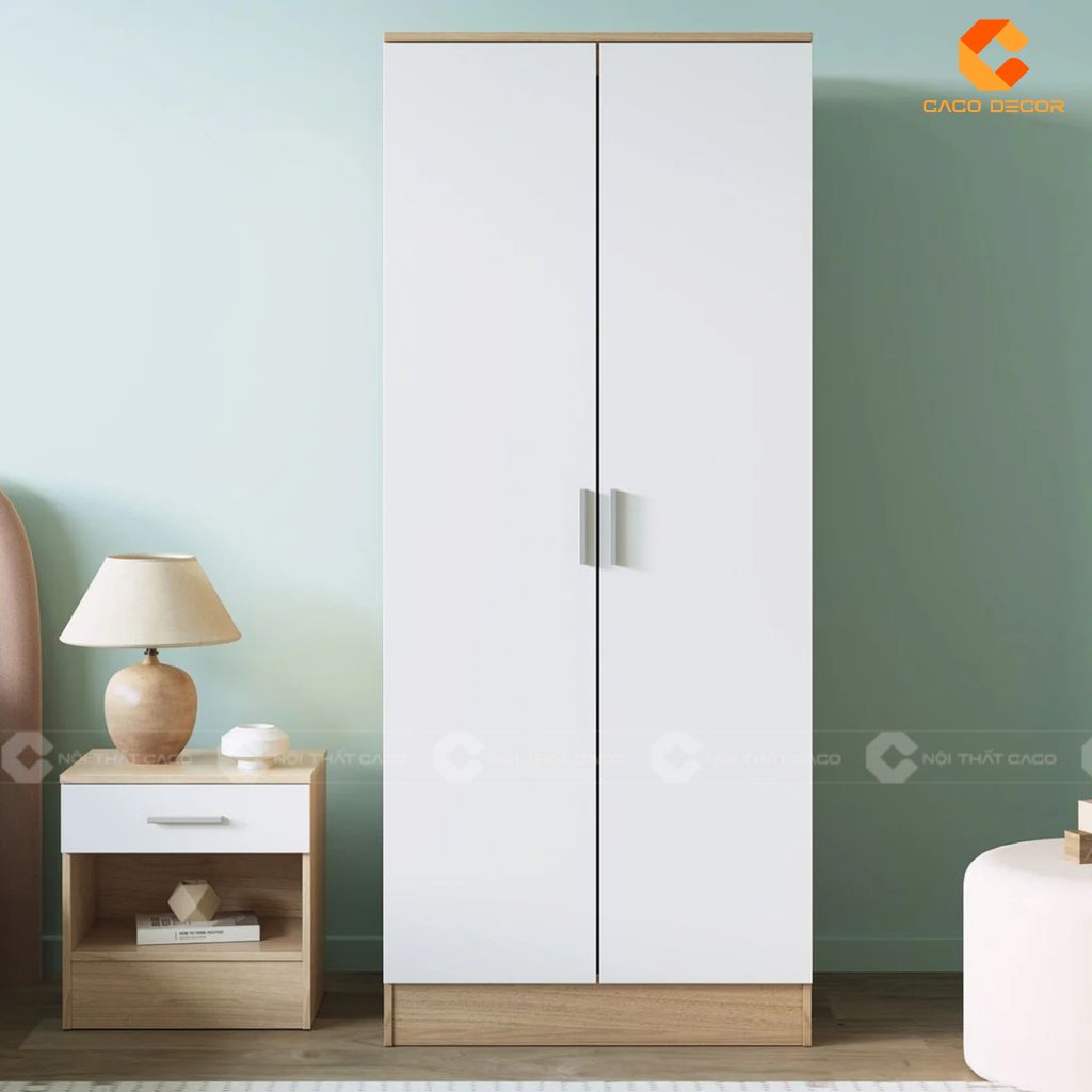 Thiết Kế Tủ Gỗ Công Nghiệp 2 Buồng Đẹp Mẫu Mới, Giá Xưởng 14