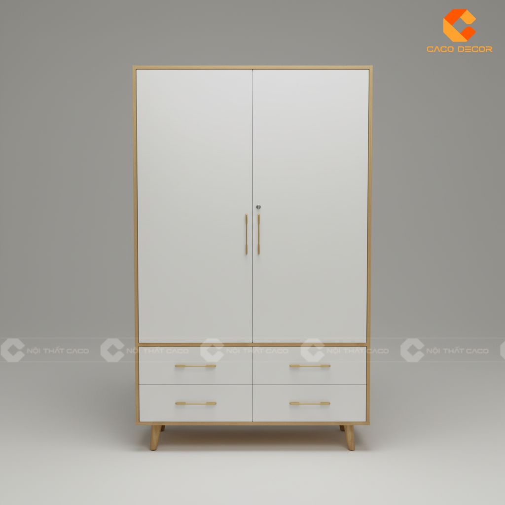 Hình ảnh 3D bàn giao tủ quần áo cho khách hàng 