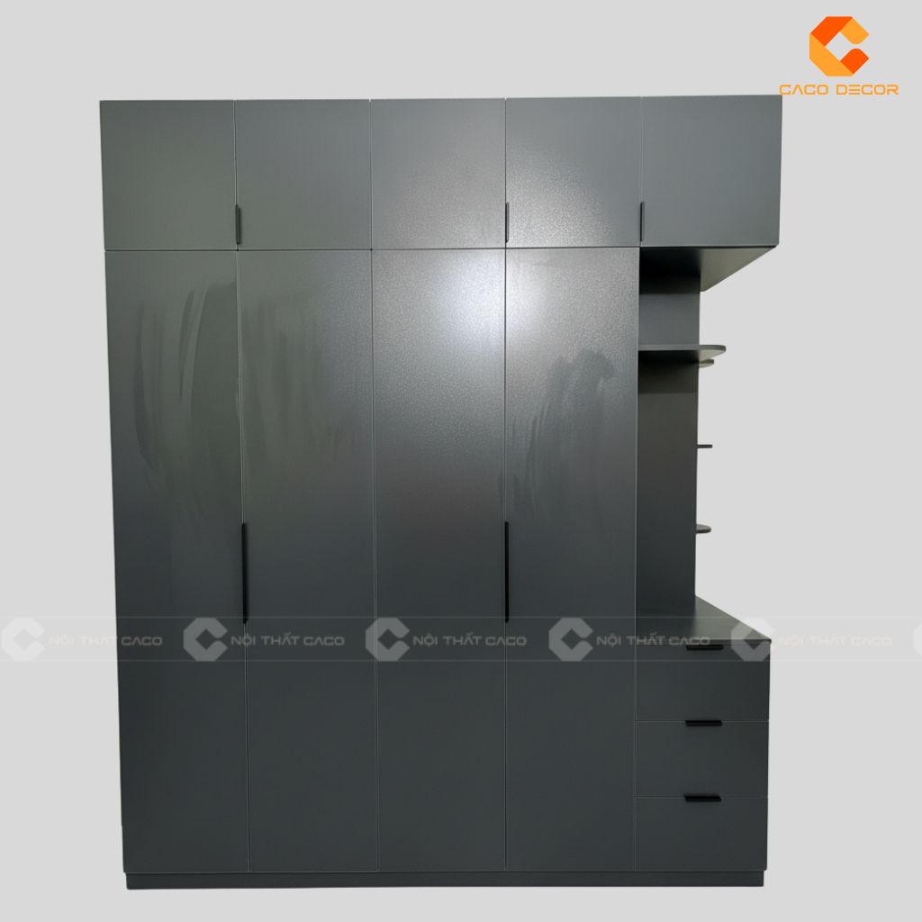 Hình ảnh tủ quần áo bàn giao cho chị Nga tại nhà bè