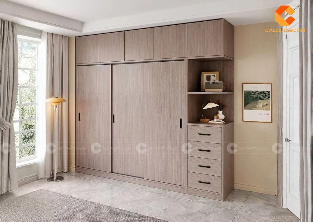 Tủ Quần Áo Gỗ Công Nghiệp MDF Lõi Xanh Chống Ẩm Có Tốt Không 10