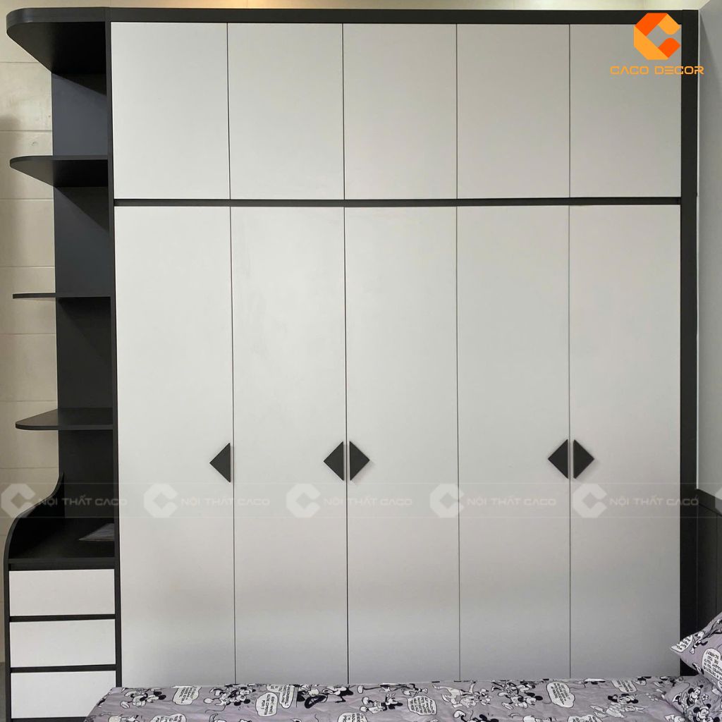 Mua Tủ Quần Áo Gỗ Công Nghiệp Đẹp Giá Rẻ Tại TPHCM  4