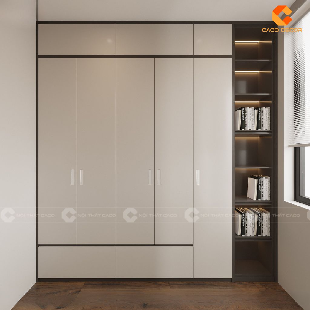 Mua Tủ Quần Áo Gỗ Công Nghiệp Đẹp Giá Rẻ Tại TPHCM  7