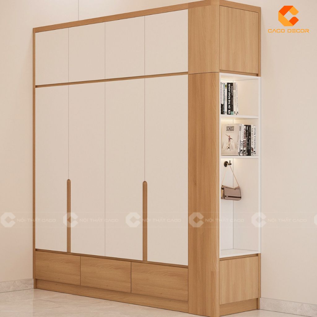 Mua Tủ Quần Áo Gỗ Công Nghiệp Đẹp Giá Rẻ Tại TPHCM  12