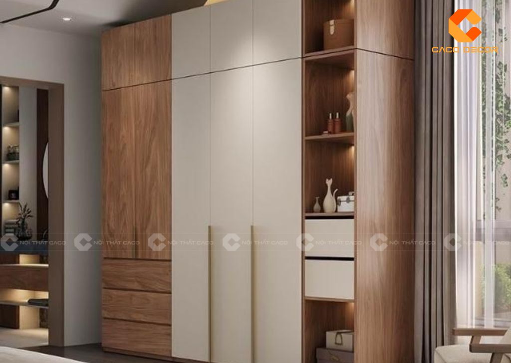 Tủ Quần Áo Gỗ Công Nghiệp MDF Lõi Xanh Chống Ẩm Có Tốt Không 13