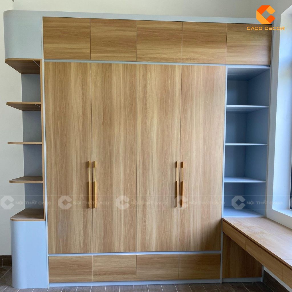 Mua Tủ Quần Áo Gỗ Công Nghiệp Đẹp Giá Rẻ Tại TPHCM  22
