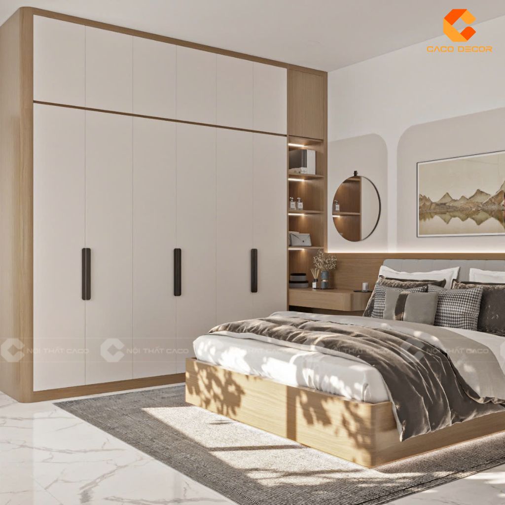 99+ Mẫu Tủ quần áo HDF Bền, Đẹp & Báo giá mới nhất  1