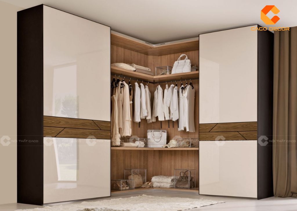 Tủ quần áo gỗ công nghiệp lõi xanh với giá thành tốt khách hàng dễ tiếp cận