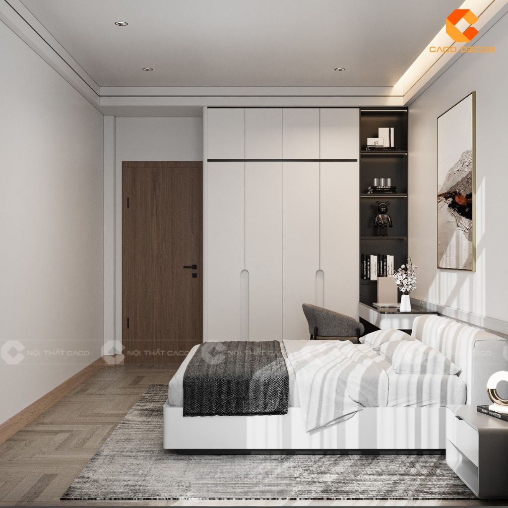 Tủ quần áo gỗ HDF chắc chắn