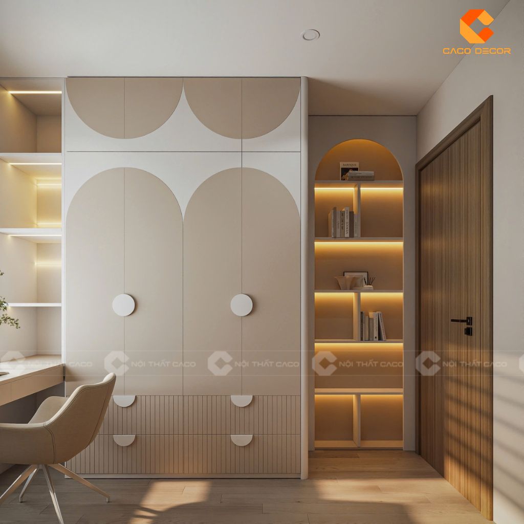 99+ Mẫu Tủ quần áo HDF Bền, Đẹp & Báo giá mới nhất  15