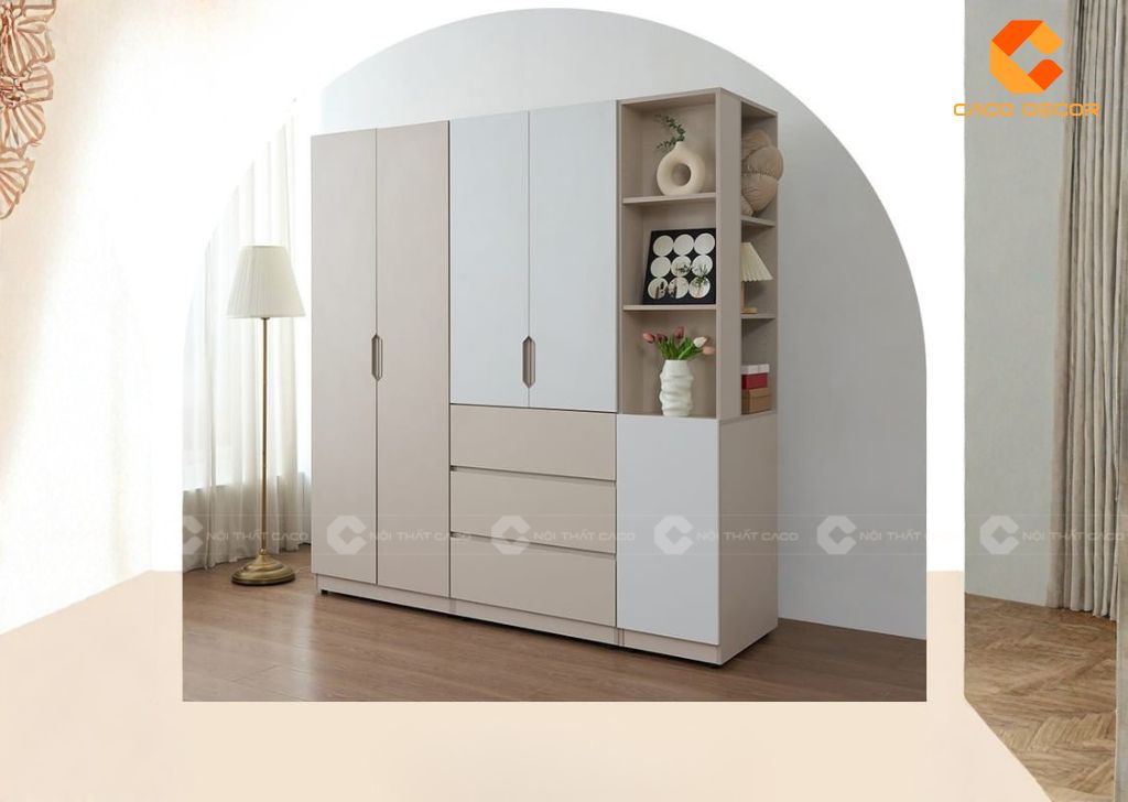 Tủ Quần Áo Gỗ Công Nghiệp MDF Lõi Xanh Chống Ẩm Có Tốt Không 19
