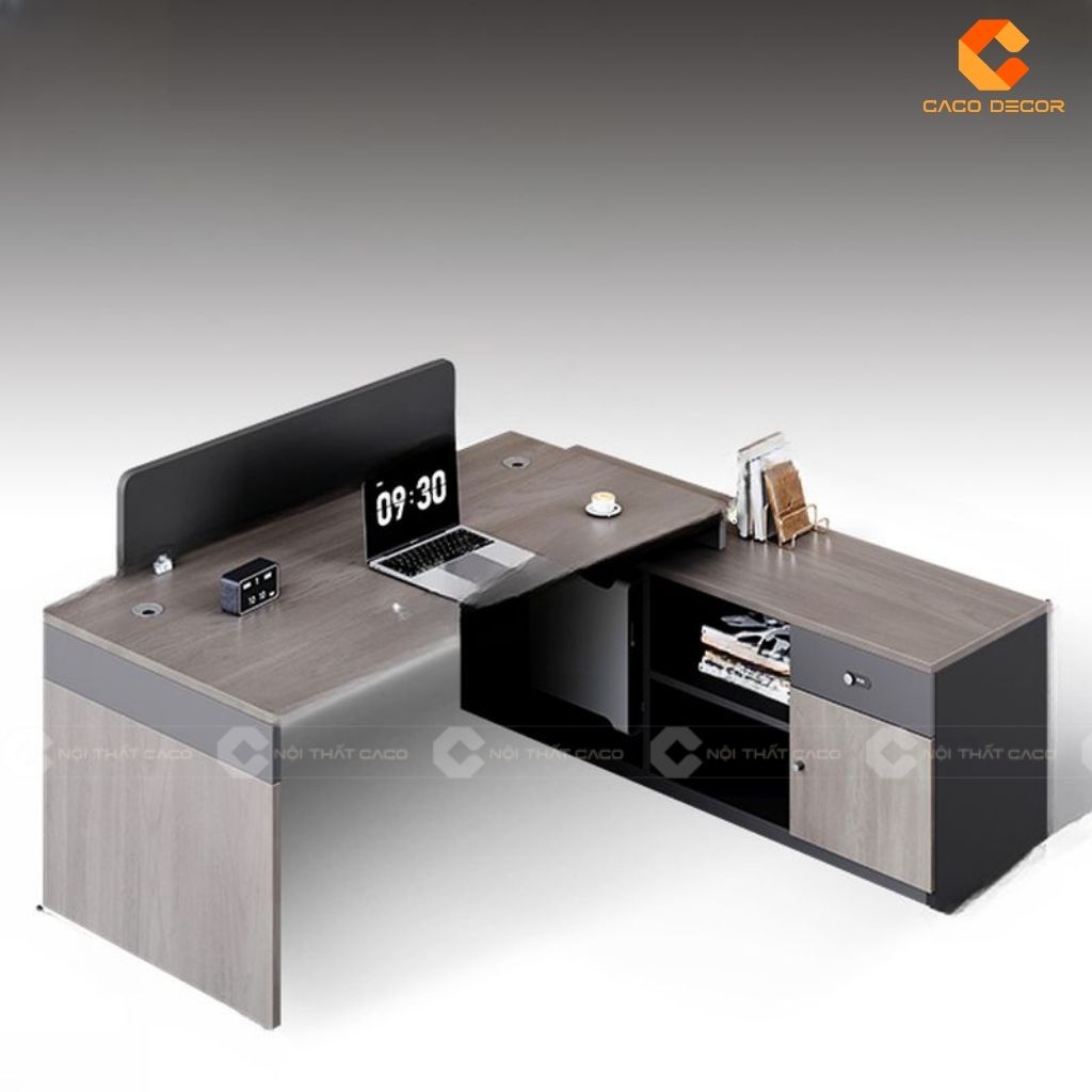 Bàn Làm Việc Nhân Viên BLVNV015 Cho Không Gian Văn Phòng Mở 4