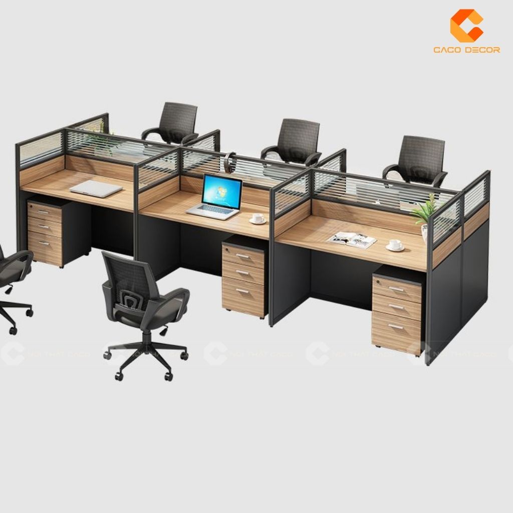 Bàn Làm Việc Nhân Viên BLVNV019 Chuẩn Mực Văn Phòng Hiện Đại 3