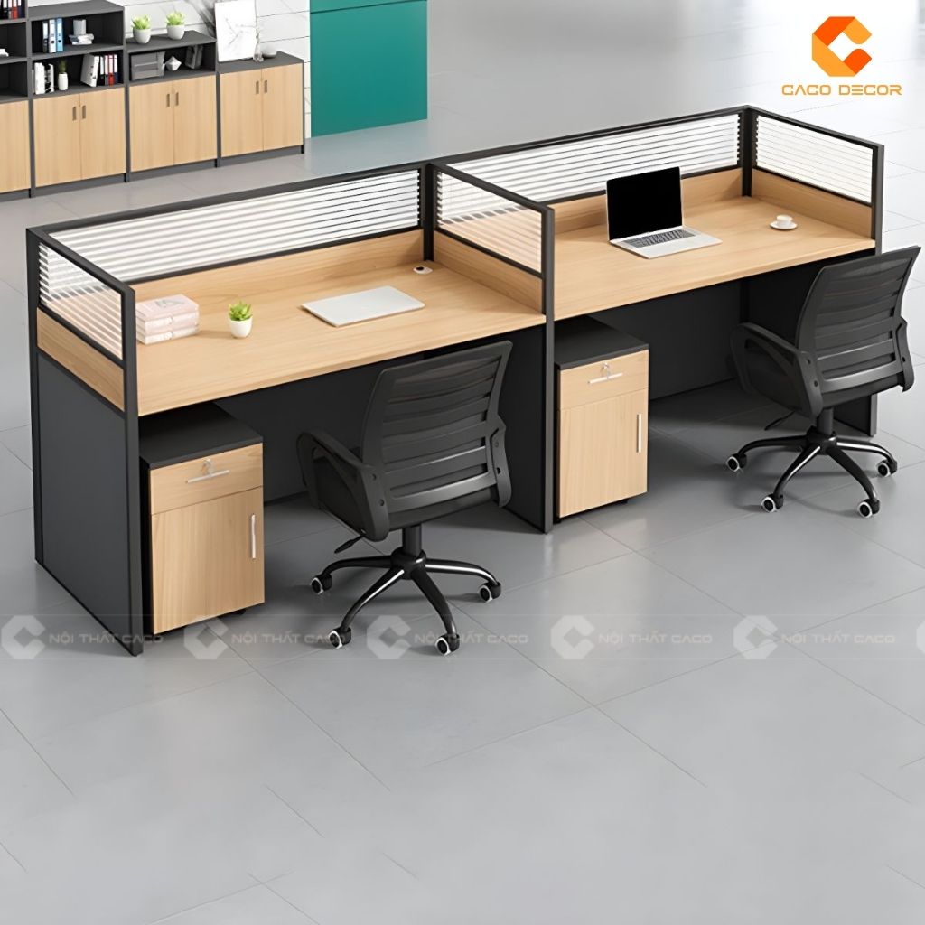 Bàn Làm Việc Nhân Viên BLVNV020 Không Gian Riêng Tư, Nâng Tầm Tập Trung 3