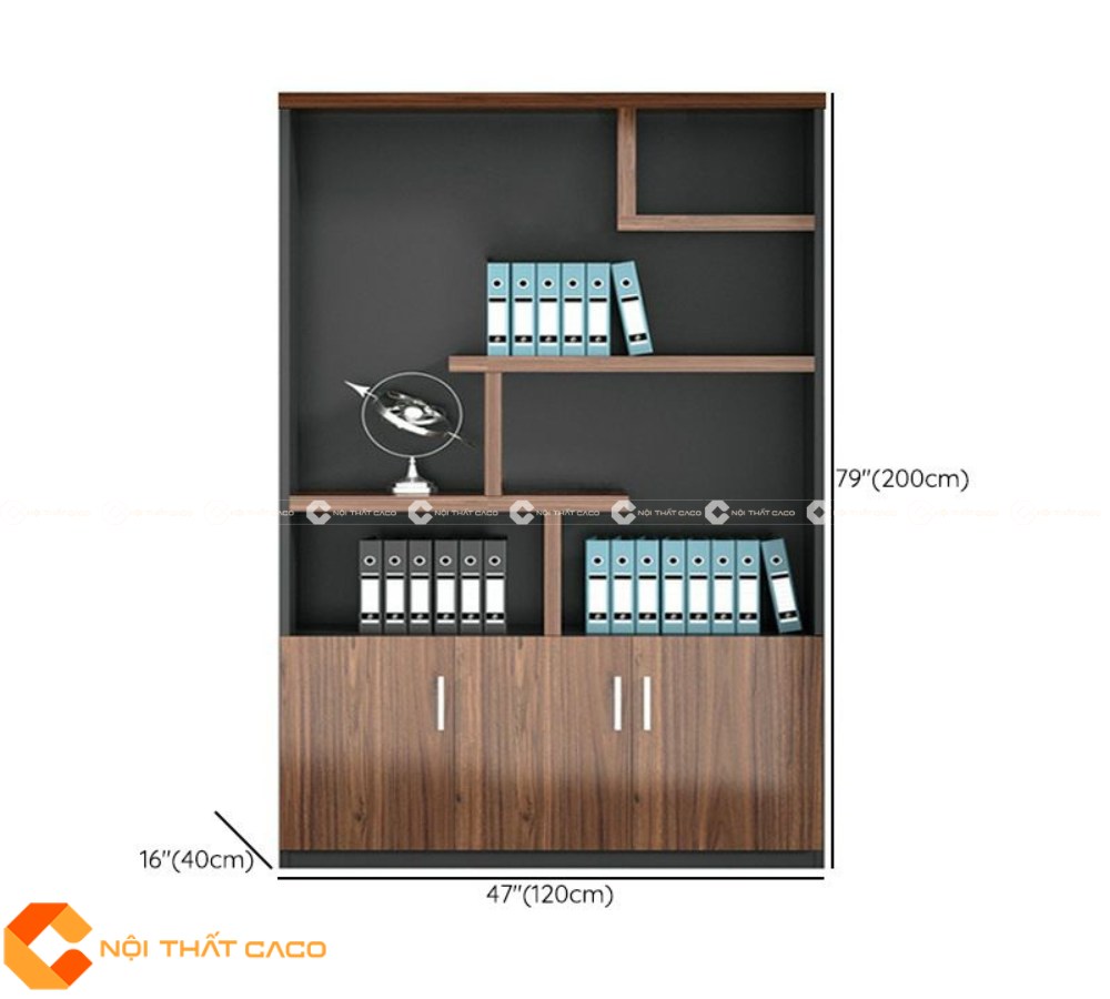 Tủ Hồ Sơ Gỗ Công Nghiệp THS022 Hiện Đại Giá Tốt 8