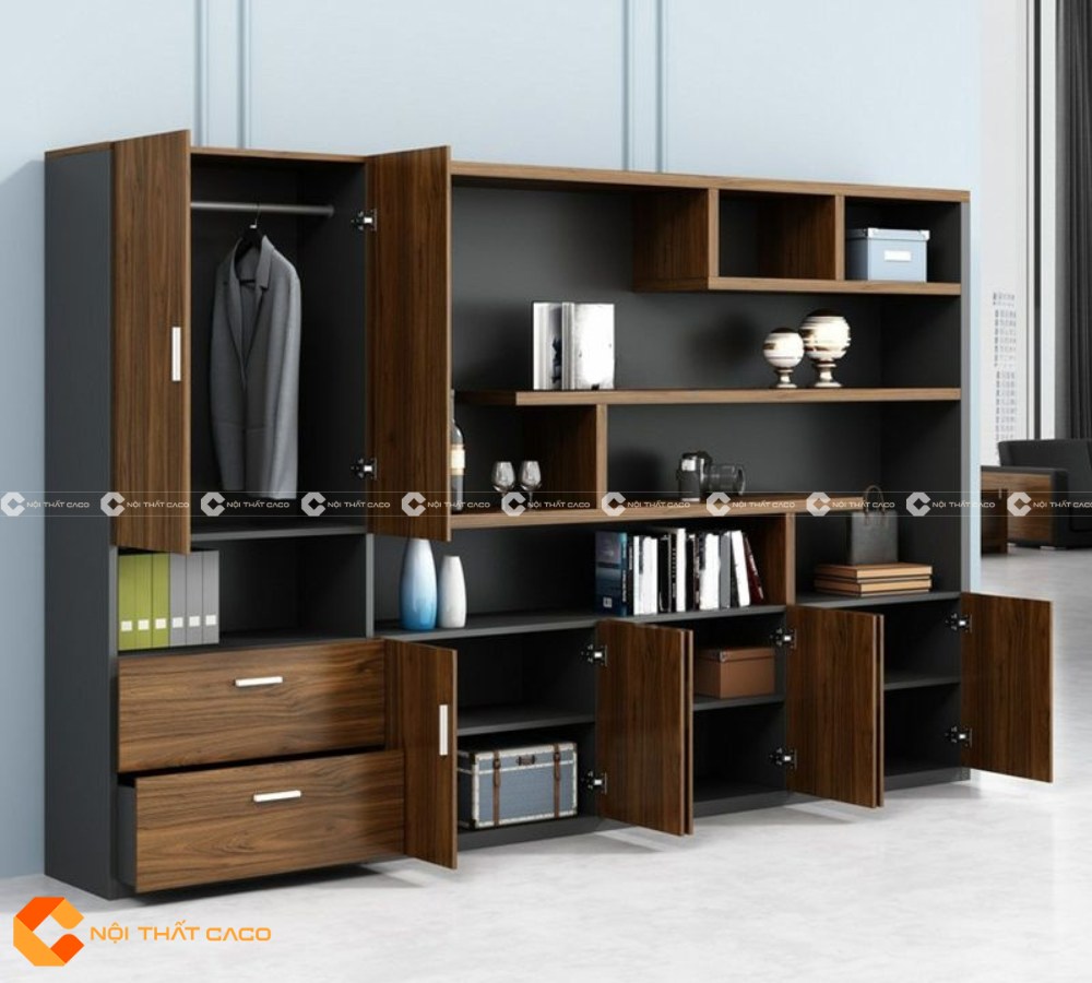 Tủ Hồ Sơ Gỗ Công Nghiệp THS022 Hiện Đại Giá Tốt 5
