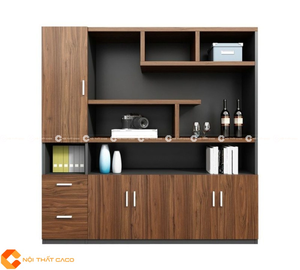 Tủ Hồ Sơ Gỗ Công Nghiệp THS022 Hiện Đại Giá Tốt 3