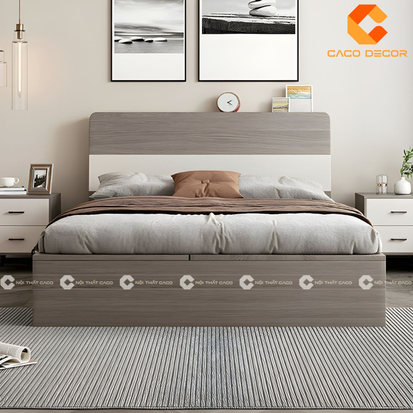 Giường ngủ gỗ công nghiệp đẹp, chất lượng với giá tốt nhất thị trường 19