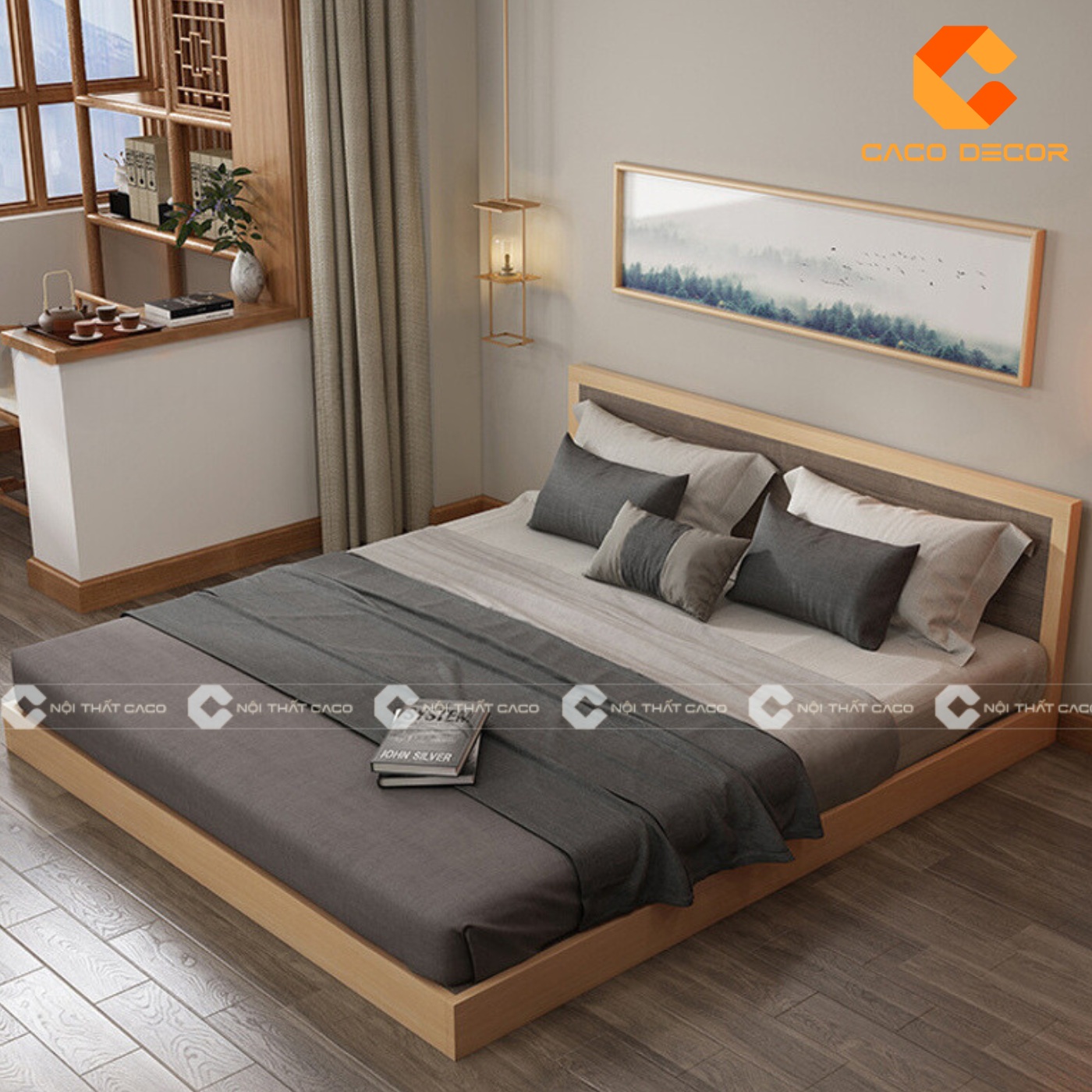 Giường ngủ gỗ công nghiệp đẹp, chất lượng với giá tốt nhất thị trường 23