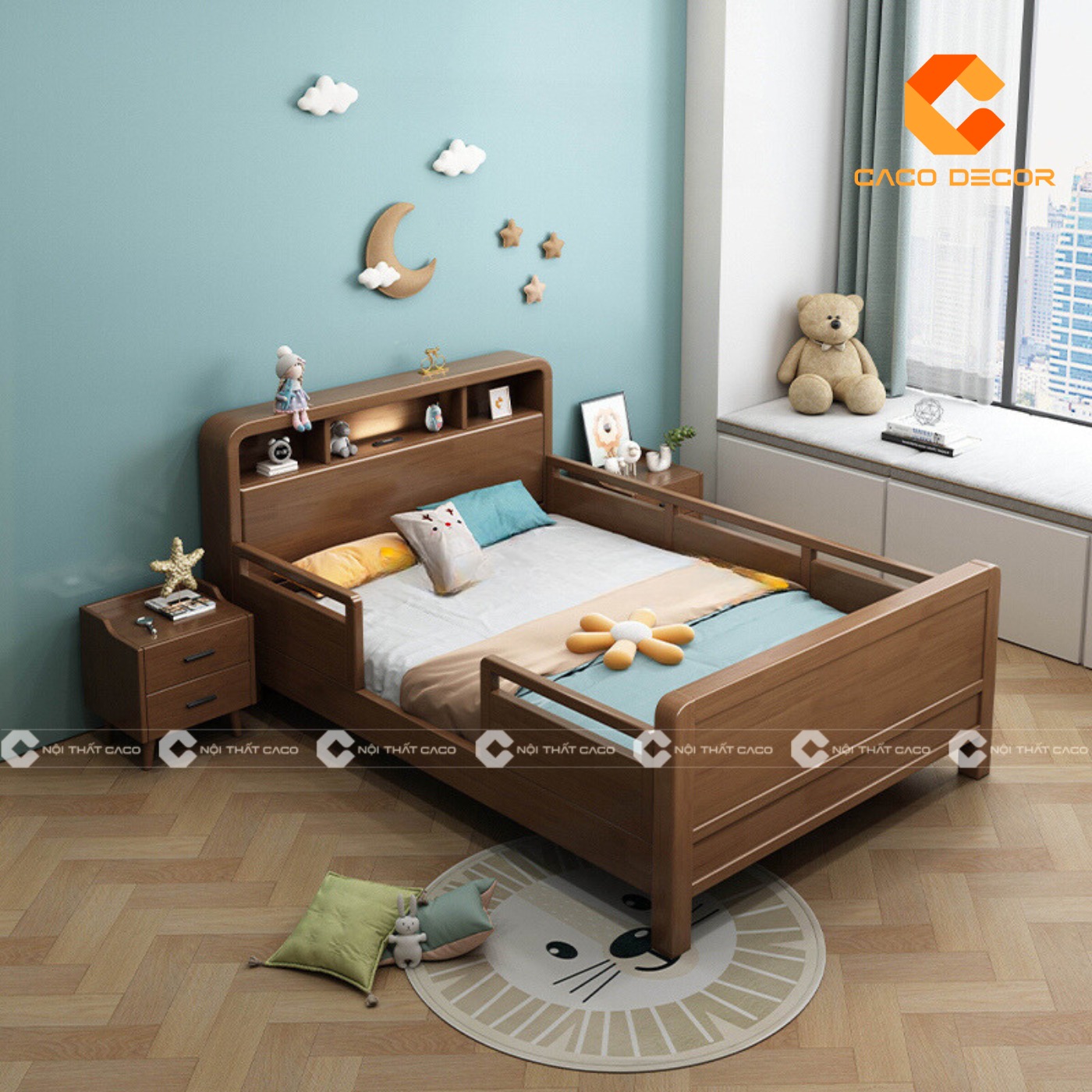 Concept Giường ngủ gỗ tự nhiên thiết kế - Thiết kế trọn gói  12