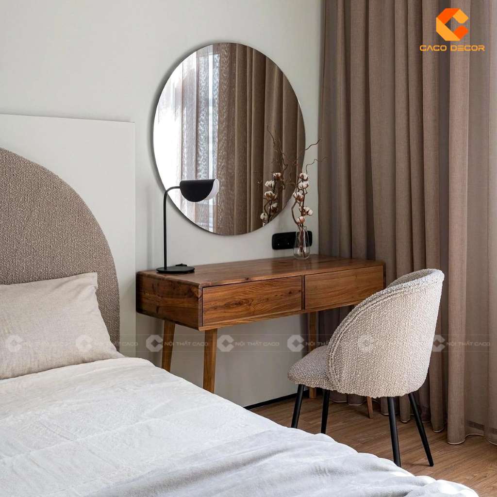 Top Mẫu Bàn Trang Điểm Gỗ Tự Nhiên Đẹp, Sang, Xịn Giá Tốt 13