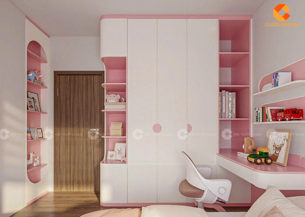 Thiết Kế Nội Thất Phòng Trẻ Em Cho Bé Trai, Bé Gái Đẹp Nhất  6