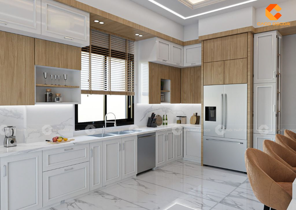 Giá Tủ Bếp Gỗ Công Nghiệp MDF Các Thương Hiệu Mới Nhất 3