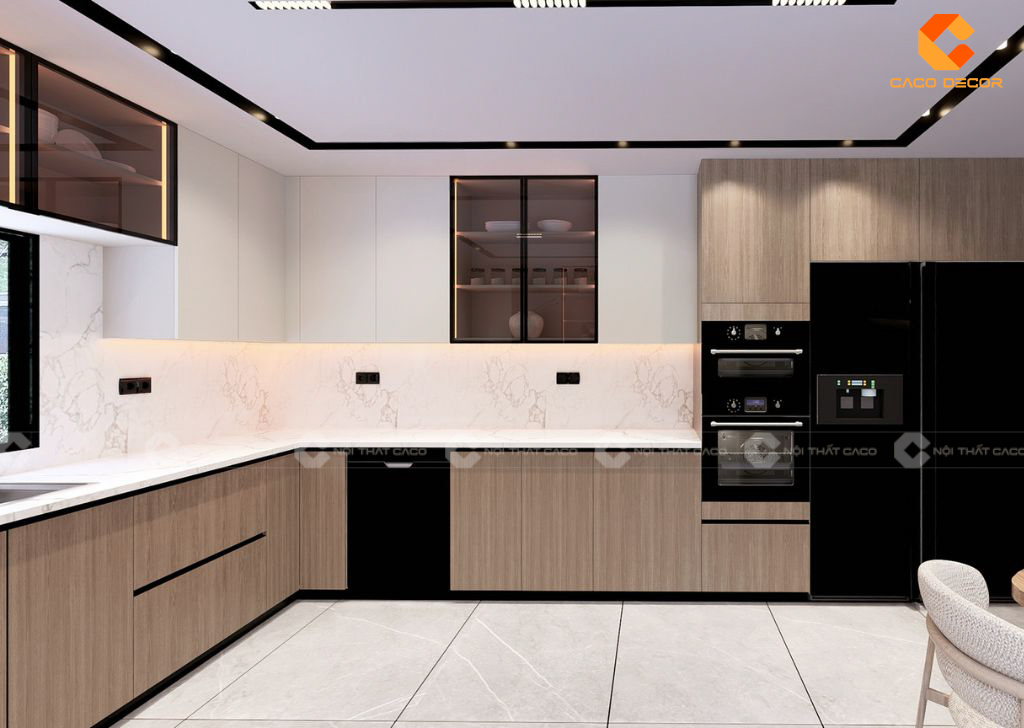 Giá Tủ Bếp Gỗ Công Nghiệp MDF Các Thương Hiệu Mới Nhất 13