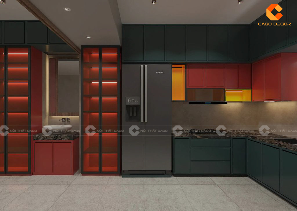 Giá Tủ Bếp Gỗ Công Nghiệp MDF Các Thương Hiệu Mới Nhất 12
