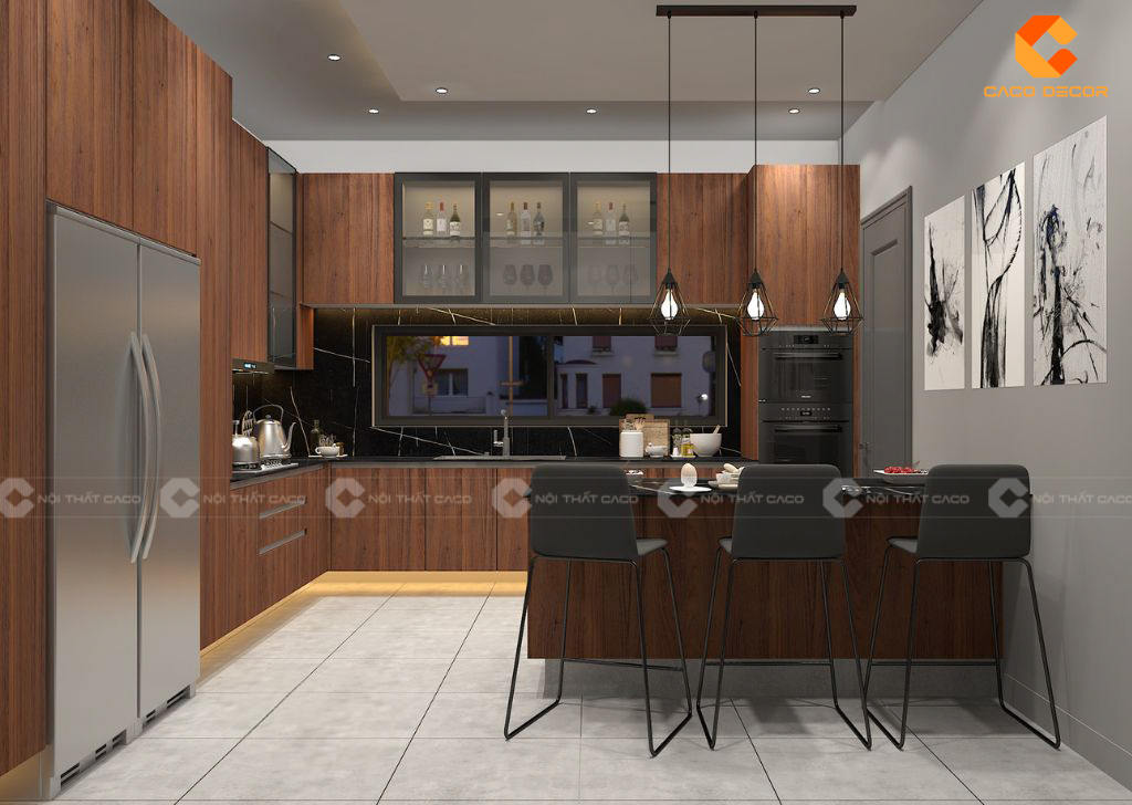 Giá Tủ Bếp Gỗ Công Nghiệp MDF Các Thương Hiệu Mới Nhất 1