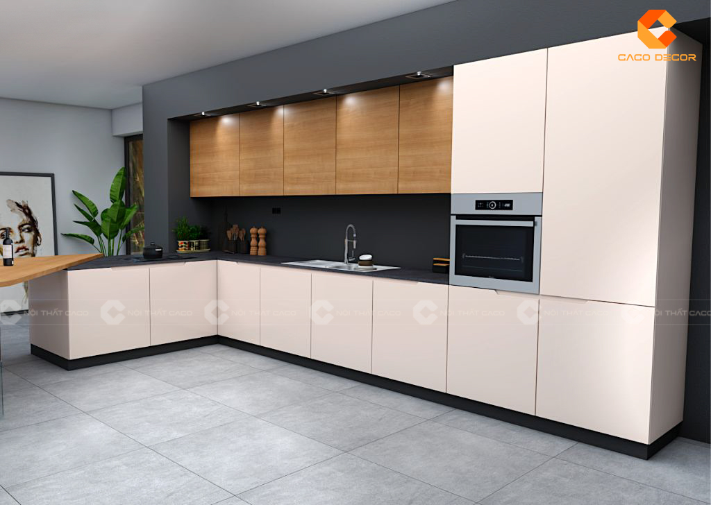Giá Tủ Bếp Gỗ Công Nghiệp MDF Các Thương Hiệu Mới Nhất 6