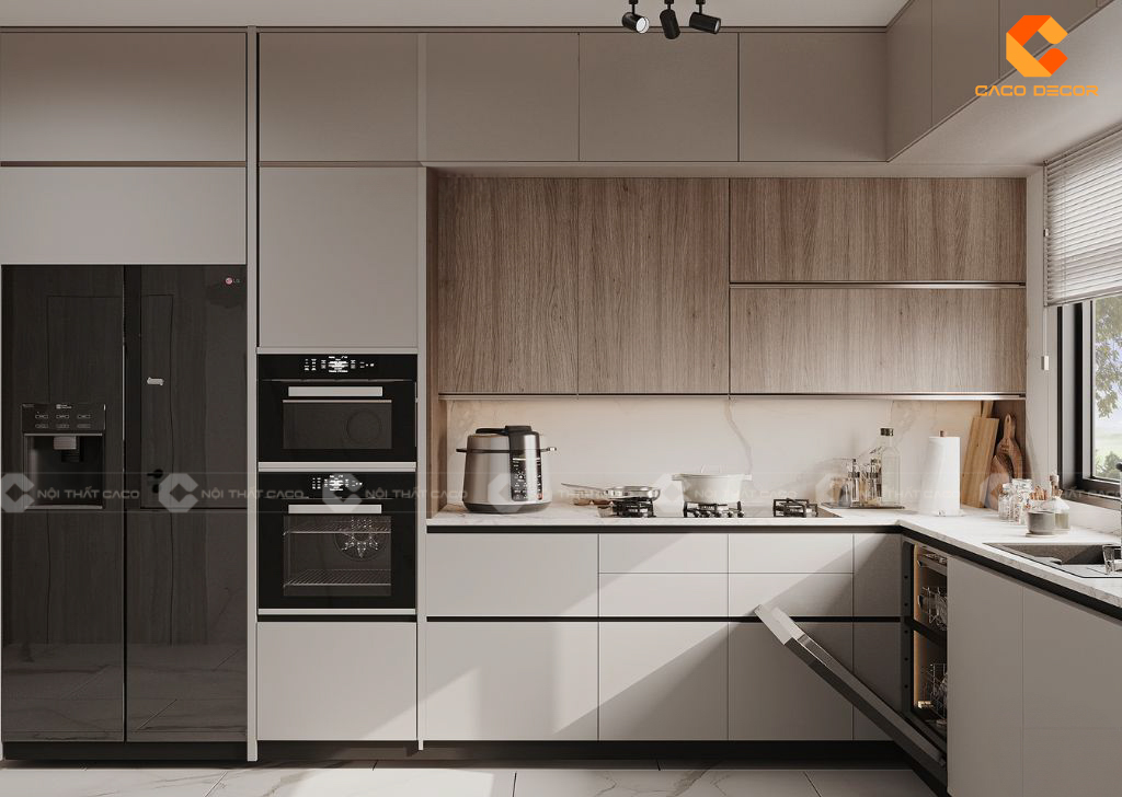Giá Tủ Bếp Gỗ Công Nghiệp MDF Các Thương Hiệu Mới Nhất 16
