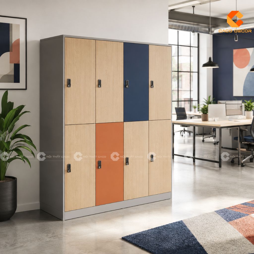 TOP Tủ Locker Văn Phòng, Tủ Đựng Đồ Cá Nhân Giá Tốt TPHCM 12
