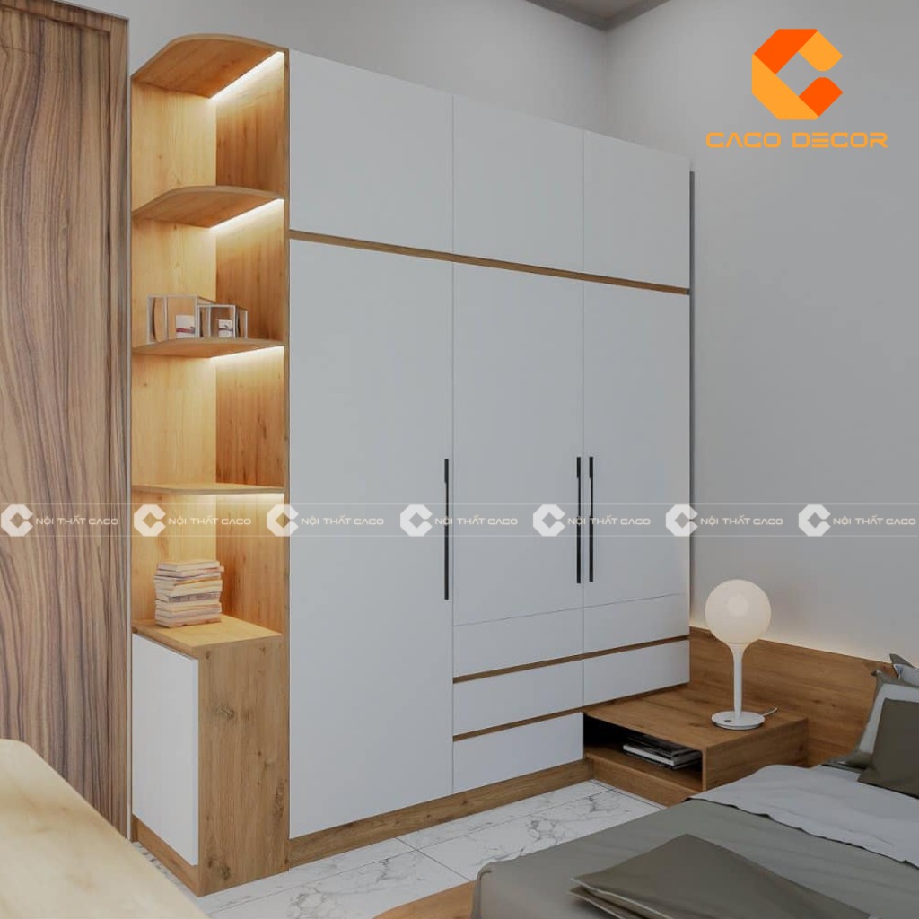 Kinh nghiệm mua tủ quần áo MDF phủ melamine đẹp, hiện đại 14