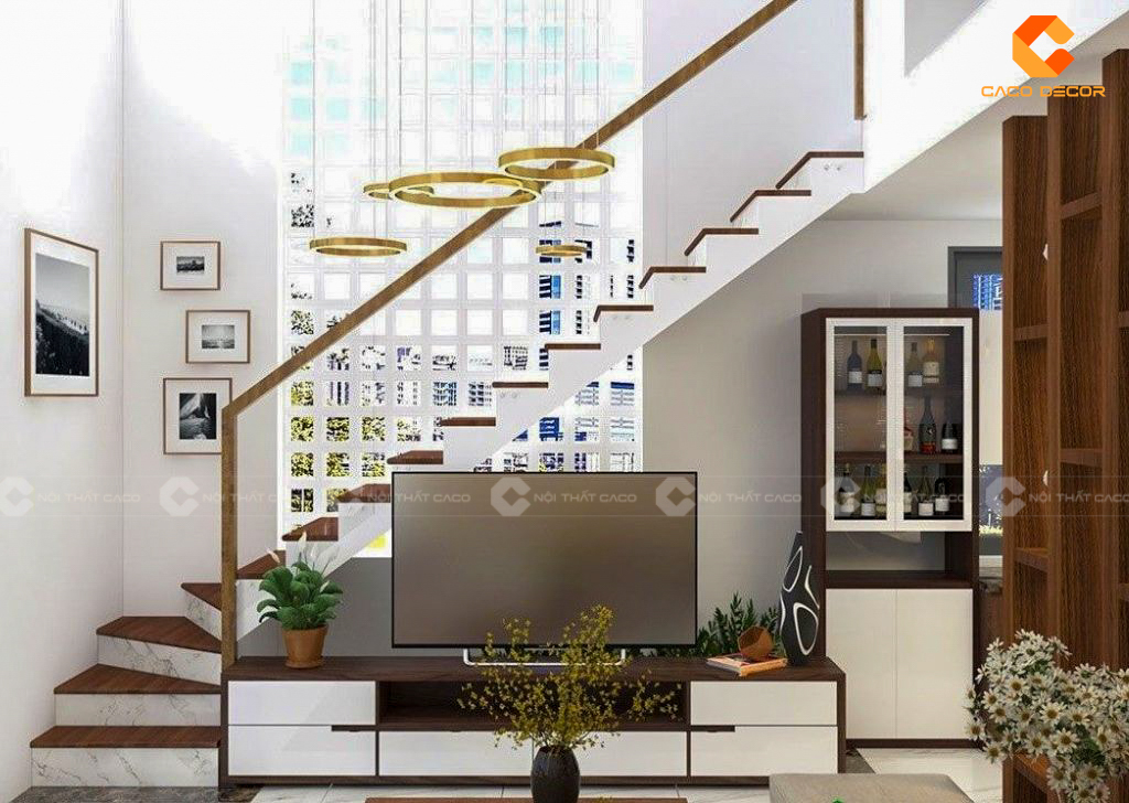  Những Lưu Ý Khi Thiết Kế Kệ Dưới Gầm Cầu Thang 8