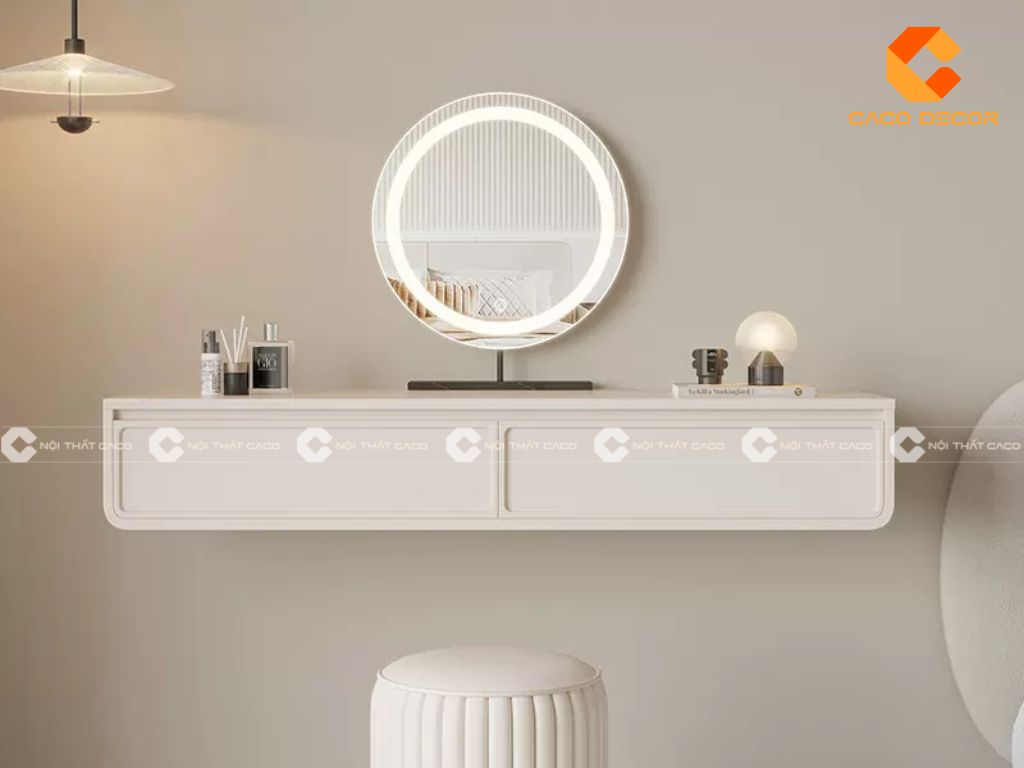 Bàn Trang Điểm Treo Tường Hiện Đại, Tiết Kiệm Diện Tích 19