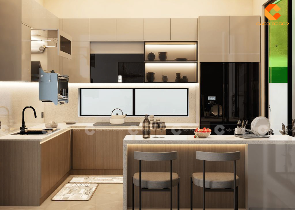  Kích Thước Tủ Bếp Chuẩn Phong Thủy Cho Người Việt 10