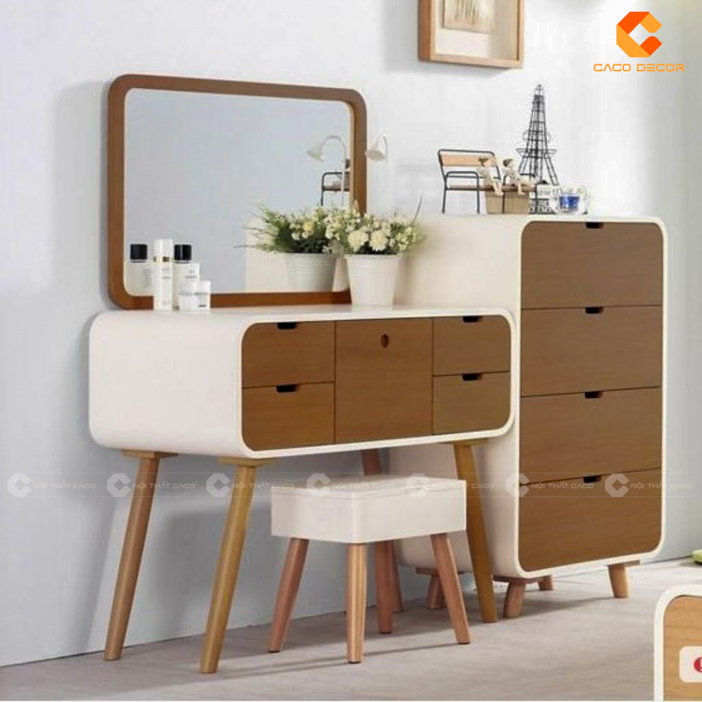 Mẫu Bàn Trang Điểm Gỗ Sang Trọng Và Tiện Ích 12