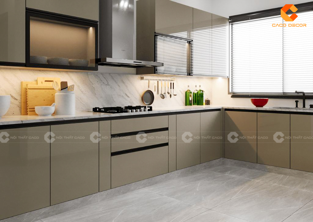  Tủ Bếp Acrylic Là Gì? Những Lưu Ý Khi Mua Tủ Bếp 14