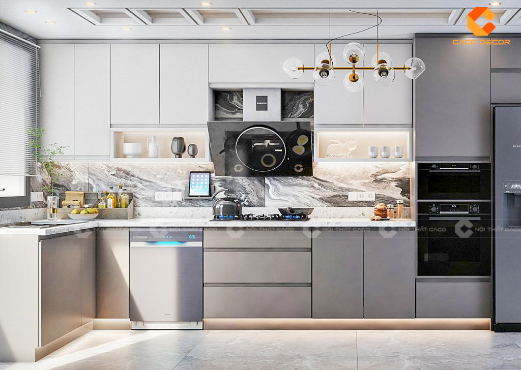  Tủ Bếp Acrylic Là Gì? Những Lưu Ý Khi Mua Tủ Bếp 10