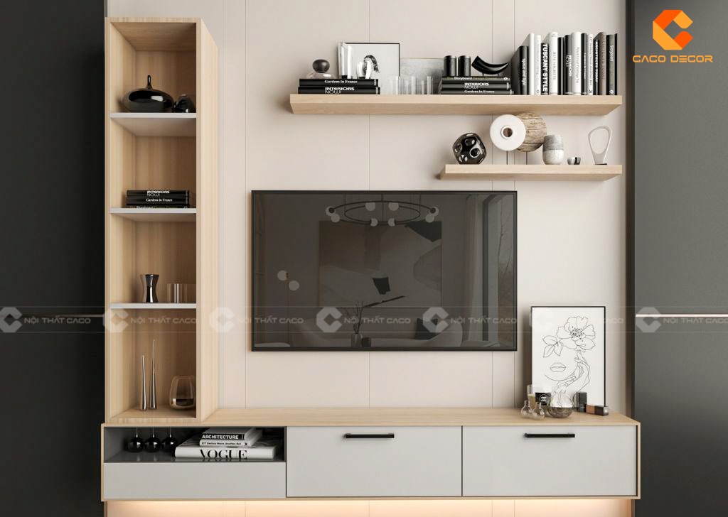 Kích Thước Kệ Tivi Treo Tường Phù Hợp Với Không Gian Nhà  18
