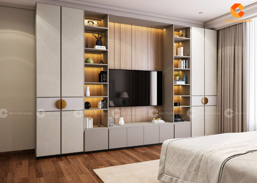 Gợi Ý Trang Trí Kệ Tivi Phòng Khách Đẹp Nhất Năm Nay 20
