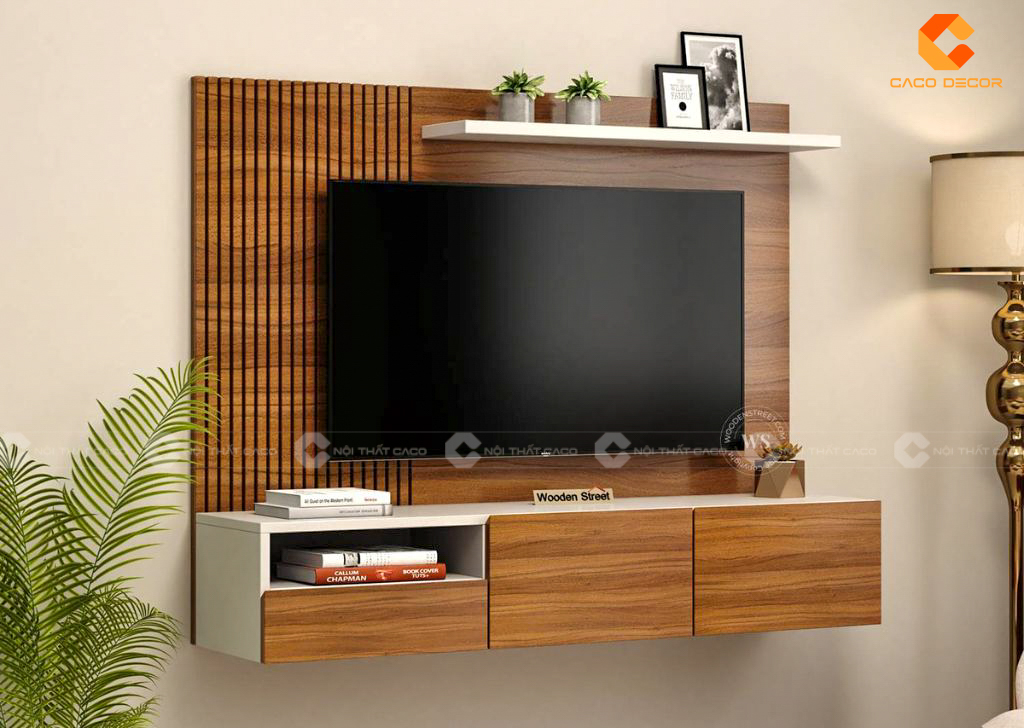 Kích Thước Kệ Tivi Treo Tường Phù Hợp Với Không Gian Nhà  20