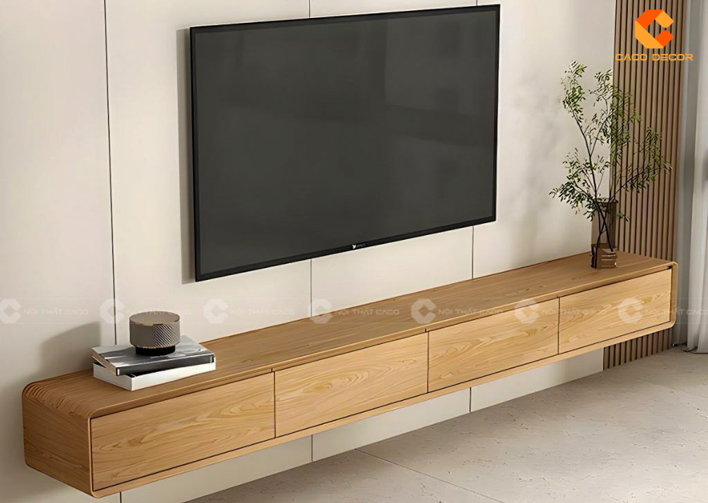Kích Thước Kệ Tivi Treo Tường Phù Hợp Với Không Gian Nhà  13