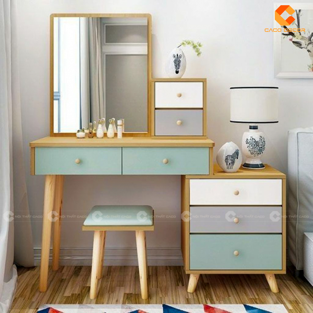 Mẫu Bàn Trang Điểm Gỗ Sang Trọng Và Tiện Ích 10