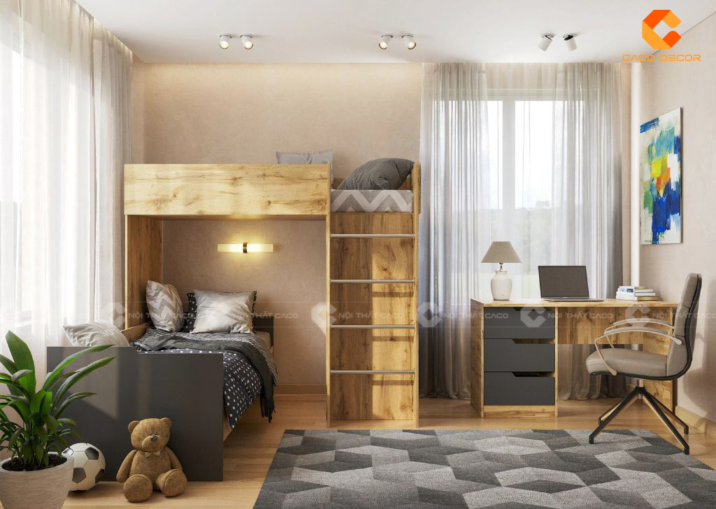 Các Mẫu Giường Ngủ Trẻ Em Dành Cho Các Bé Đẹp Giá Rẻ 1