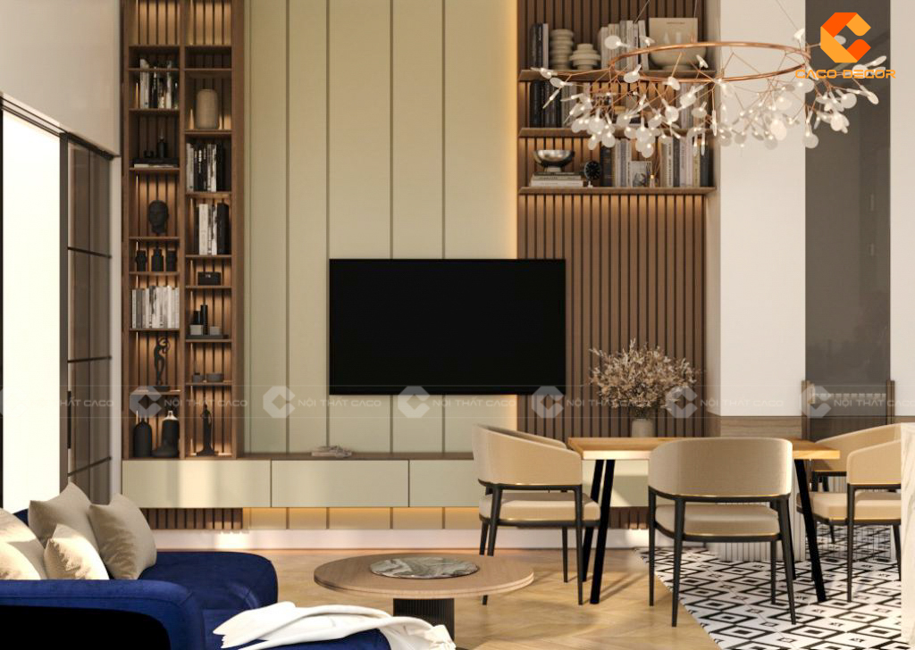 Gợi Ý Trang Trí Kệ Tivi Phòng Khách Đẹp Nhất Năm Nay 7