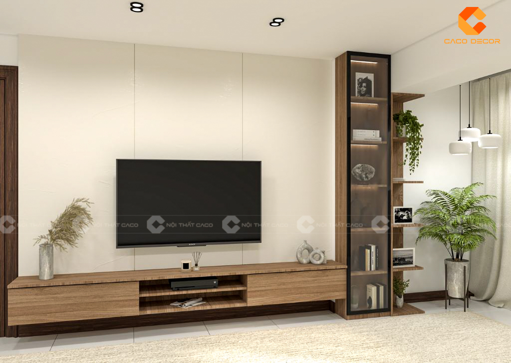 Gợi Ý Trang Trí Kệ Tivi Phòng Khách Đẹp Nhất Năm Nay 11