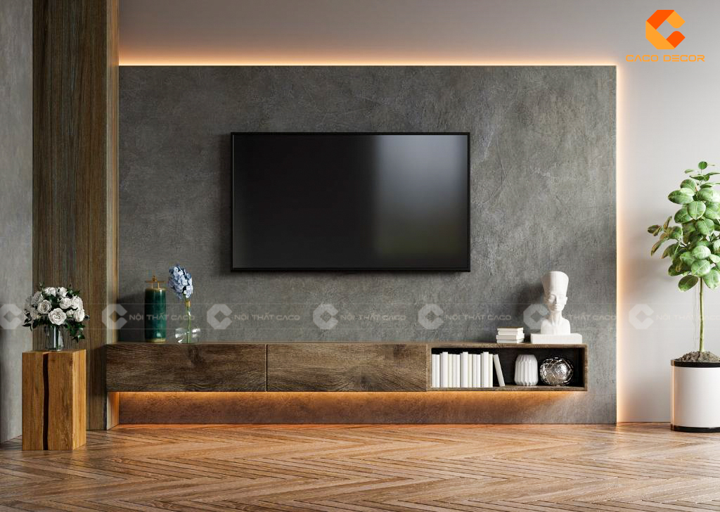 Kích Thước Kệ Tivi Treo Tường Phù Hợp Với Không Gian Nhà  1