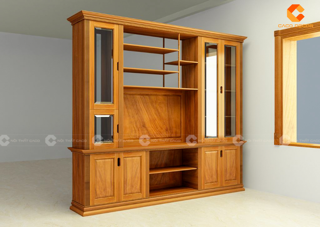 Gợi Ý Trang Trí Kệ Tivi Phòng Khách Đẹp Nhất Năm Nay 8